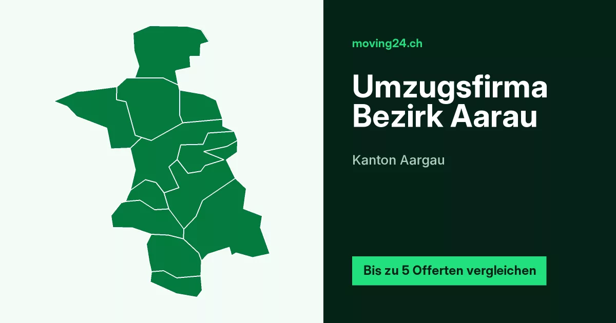 Umzugsfirma Bezirk Aarau