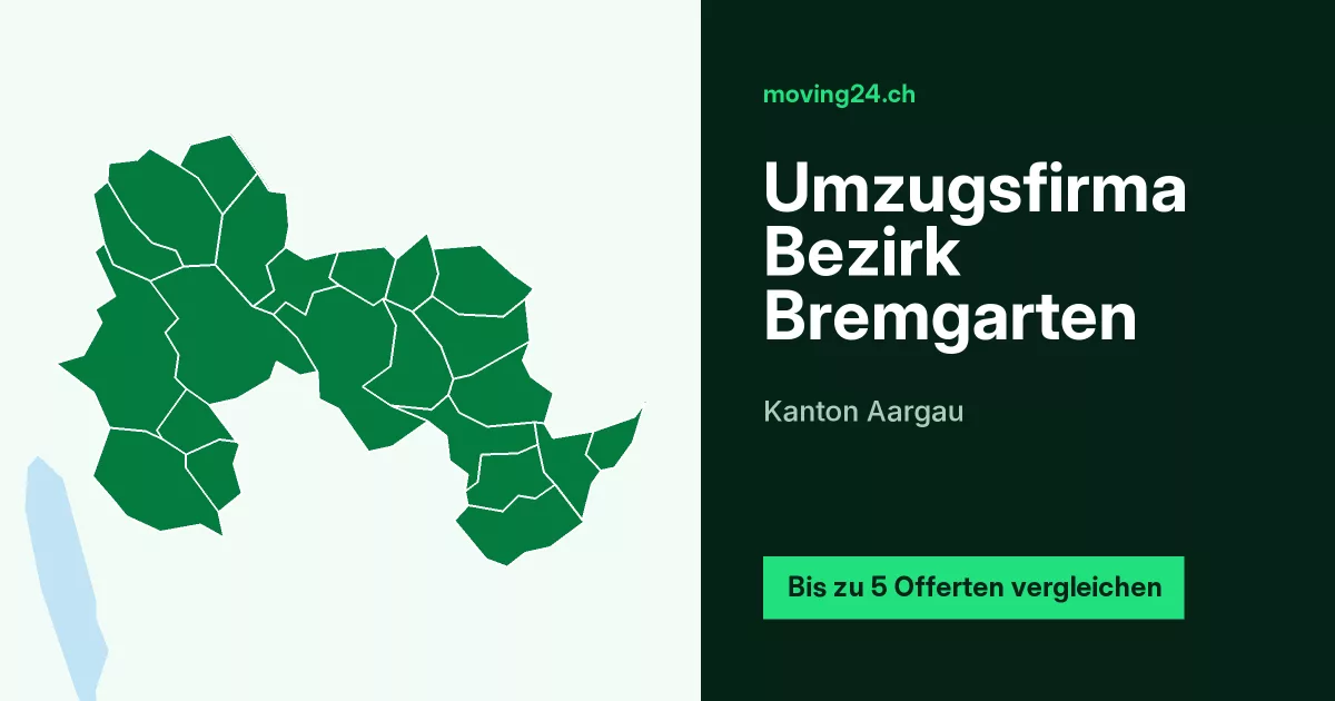 Umzugsfirma Bezirk Bremgarten