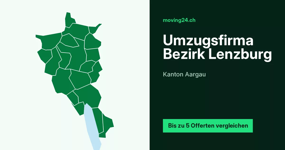 Umzugsfirma Bezirk Lenzburg