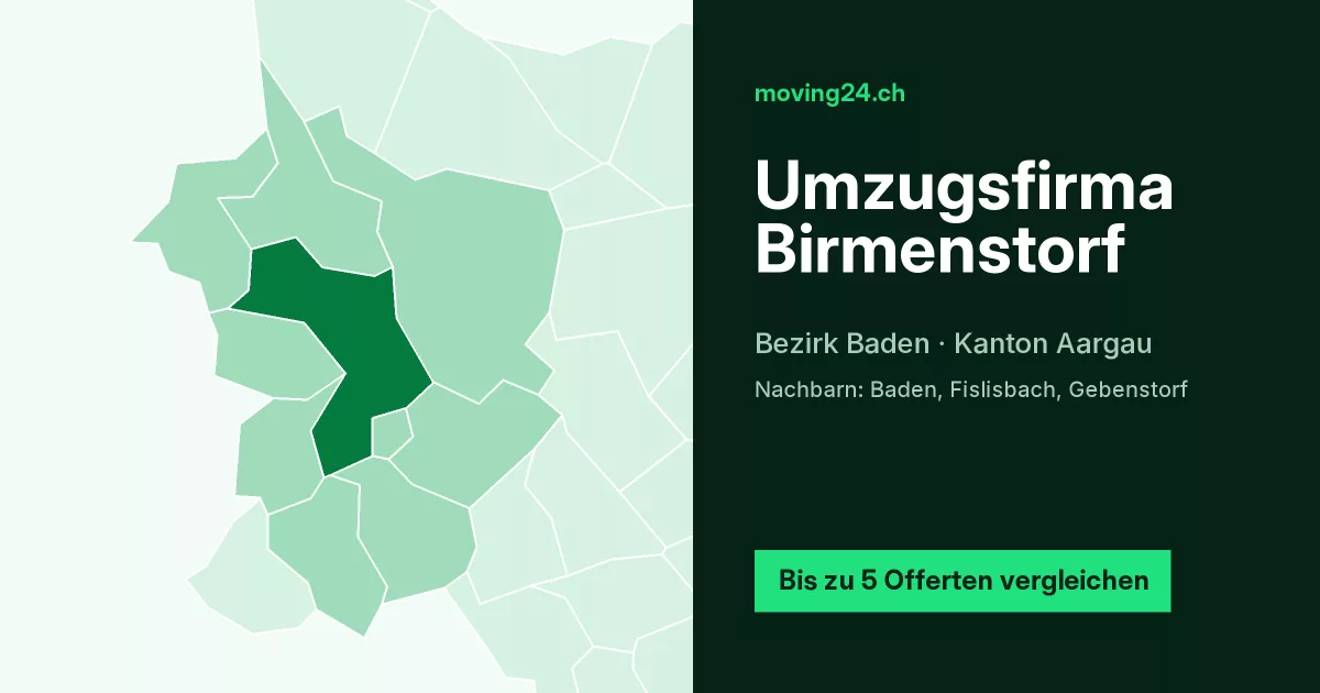 Umzugsfirma Birmenstorf