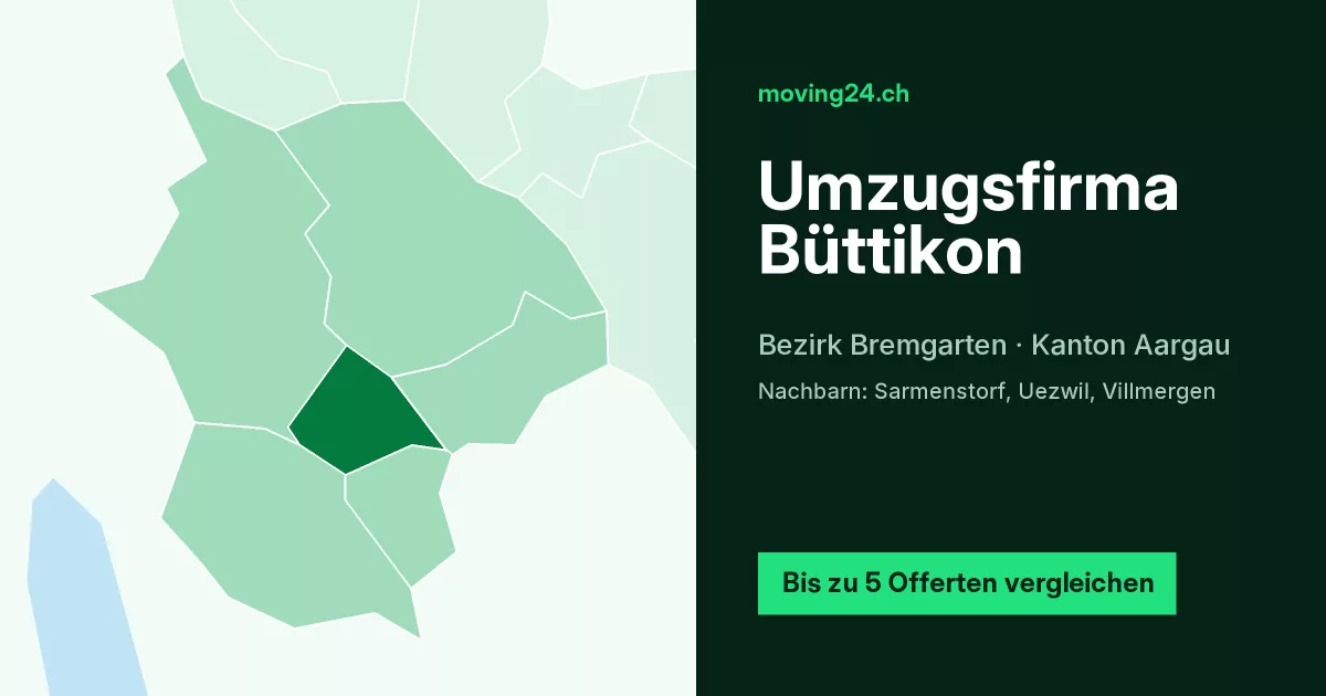Umzugsfirma B&uuml;ttikon