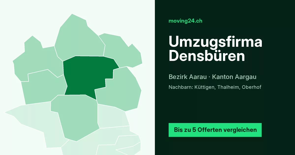 Umzugsfirma Densb&uuml;ren