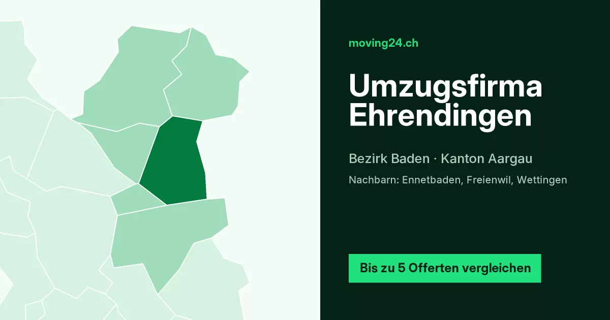 Umzugsfirma Ehrendingen