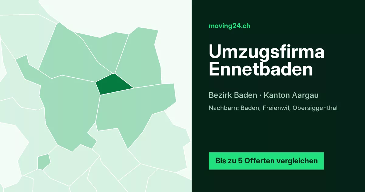 Umzugsfirma Ennetbaden