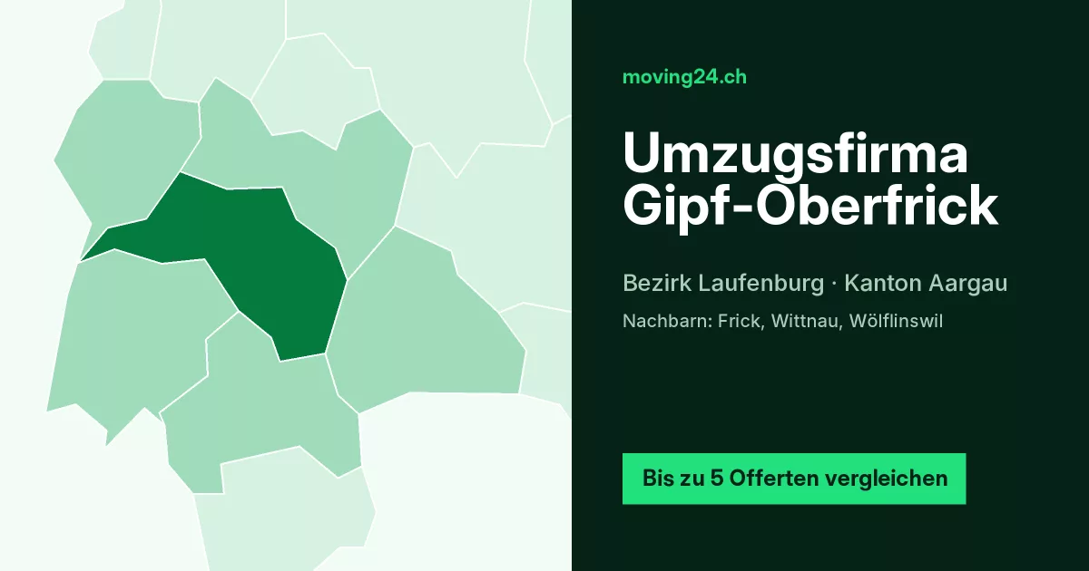 Umzugsfirma Gipf-Oberfrick Umzugsfirma Gipf-Oberfrick