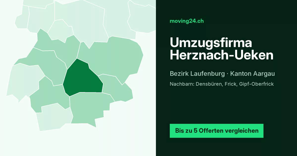 Umzugsfirma Herznach-Ueken