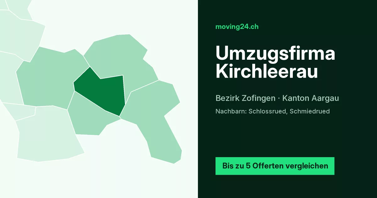 Umzugsfirma Kirchleerau Umzugsfirma Kirchleerau