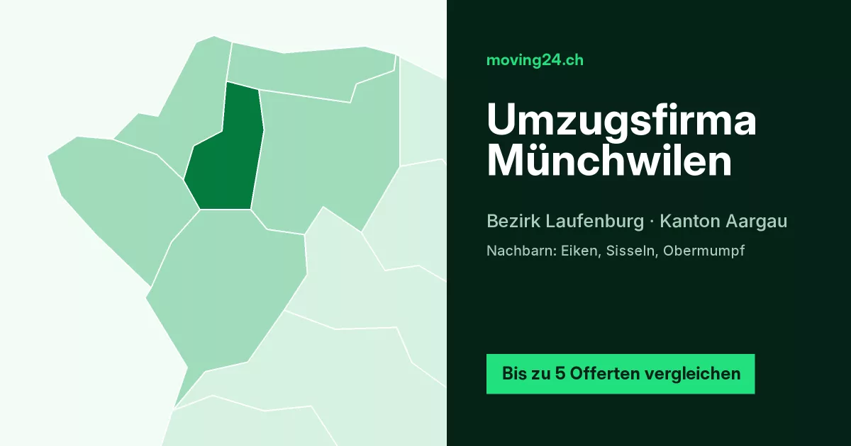 Umzugsfirma M&uuml;nchwilen