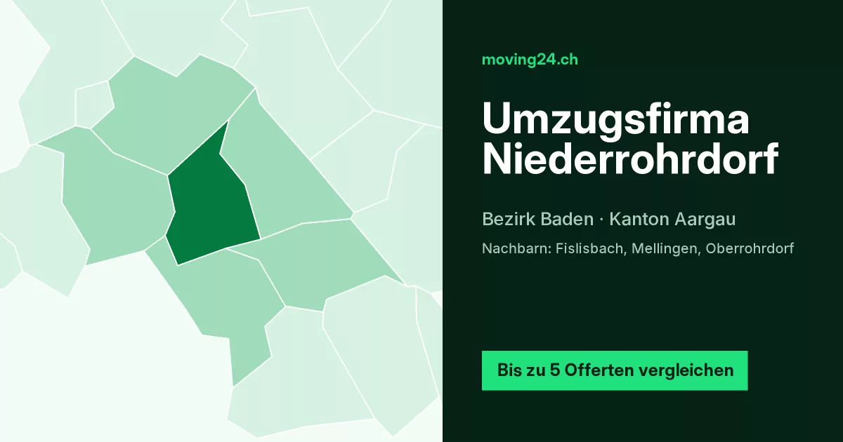 Umzugsfirma Niederrohrdorf