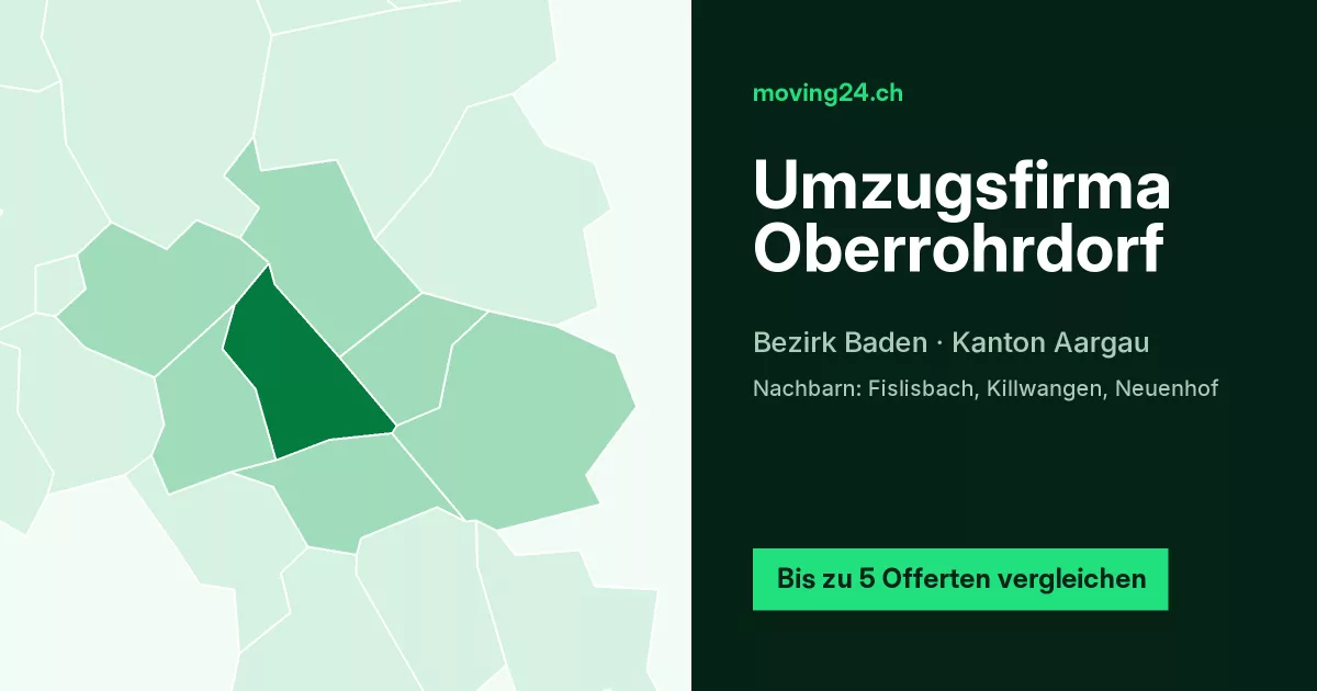 Umzugsfirma Oberrohrdorf