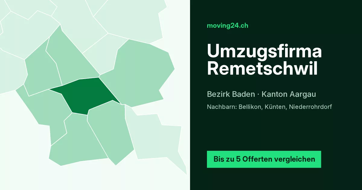 Umzugsfirma Remetschwil