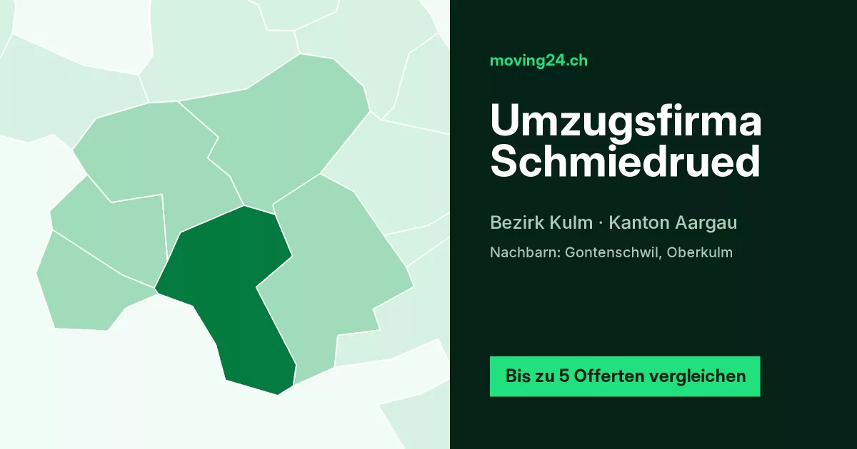 Umzugsfirma Schmiedrued