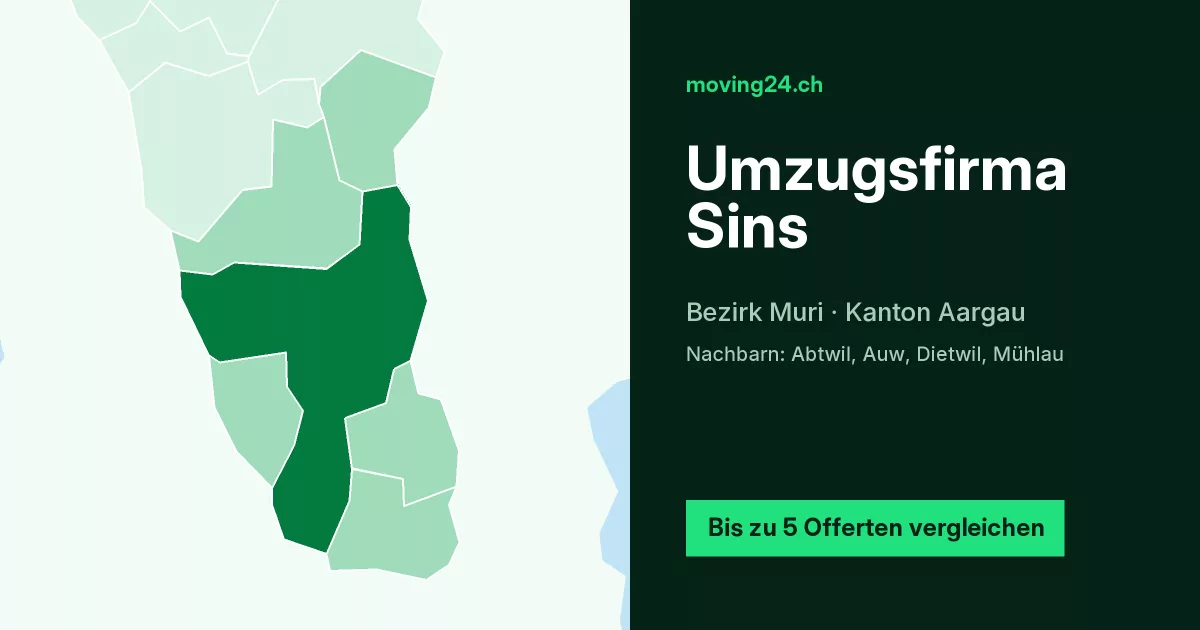 Umzugsfirma Sins