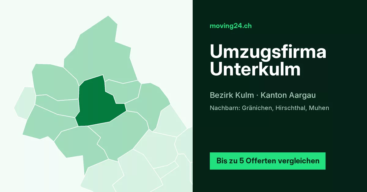 Umzugsfirma Unterkulm