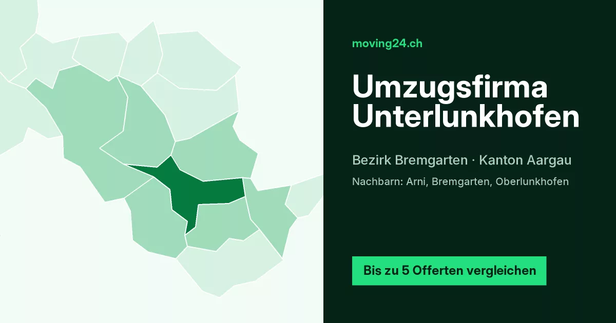 Umzugsfirma Unterlunkhofen