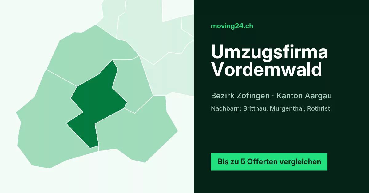 Umzugsfirma Vordemwald