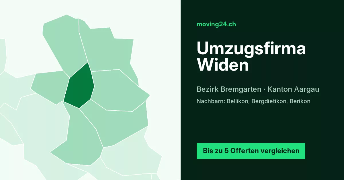 Umzugsfirma Widen