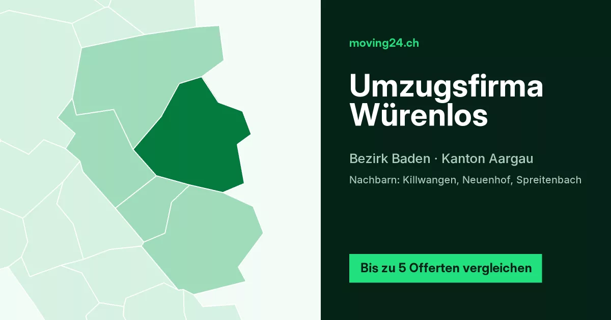 Umzugsfirma W&uuml;renlos