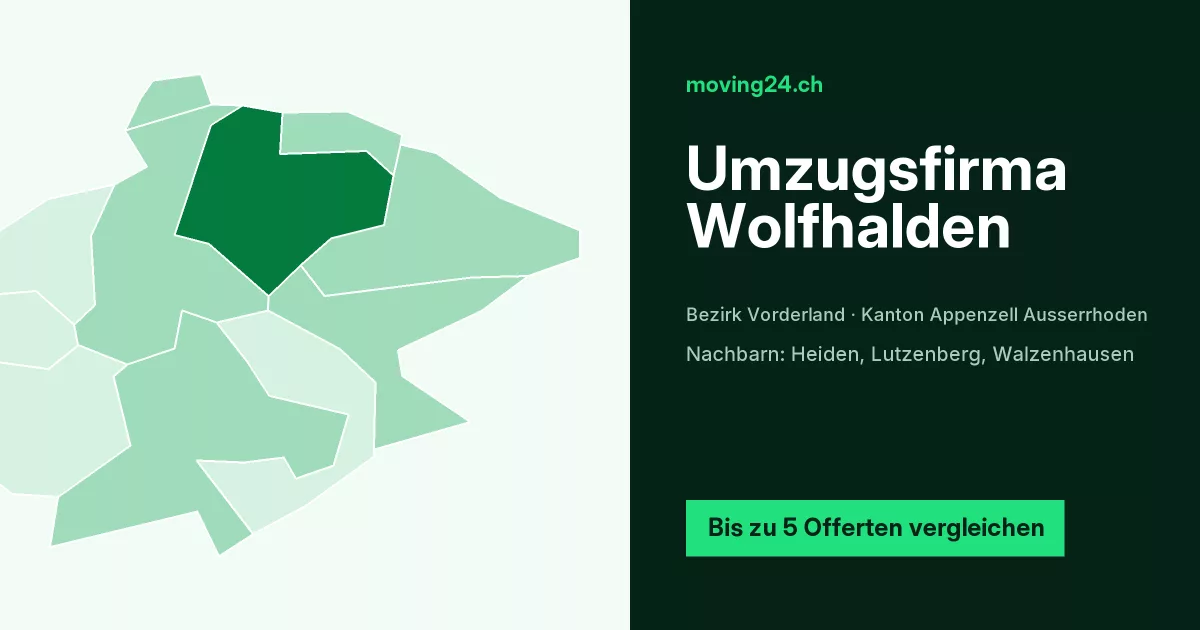 Umzugsfirma Wolfhalden