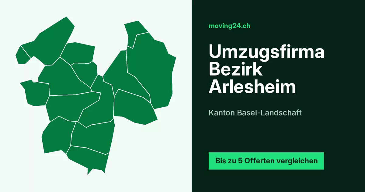 Umzugsfirma Bezirk Arlesheim