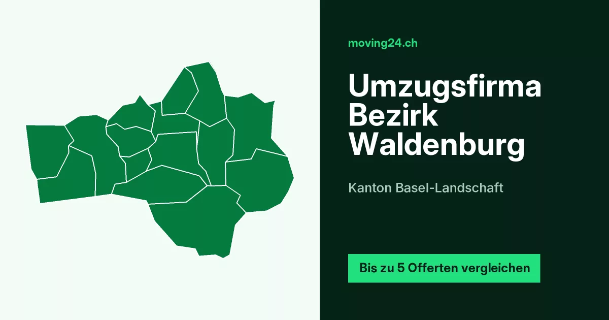 Umzugsfirma Bezirk Waldenburg