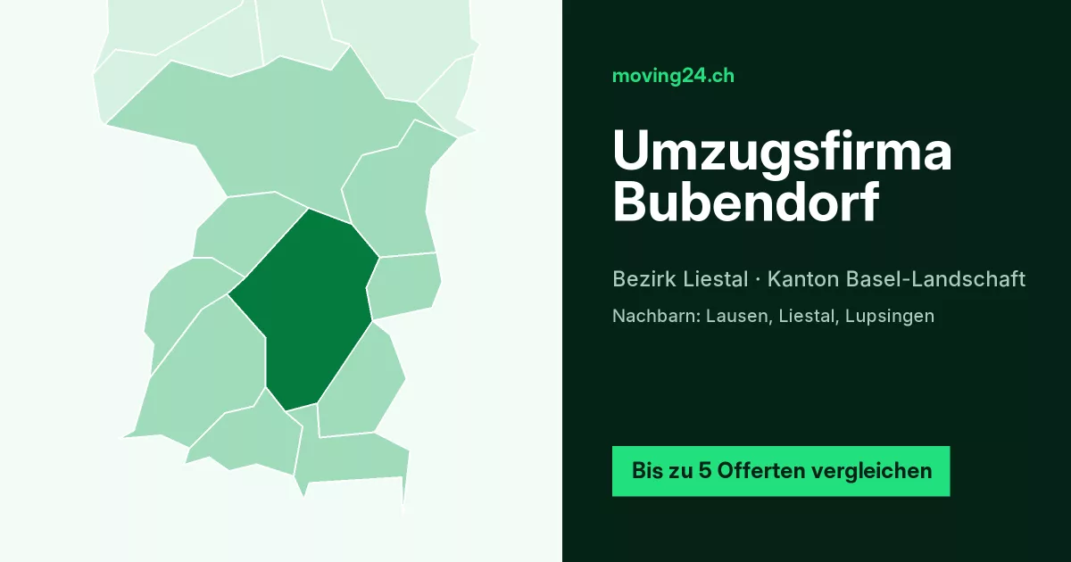 Umzugsfirma Bubendorf