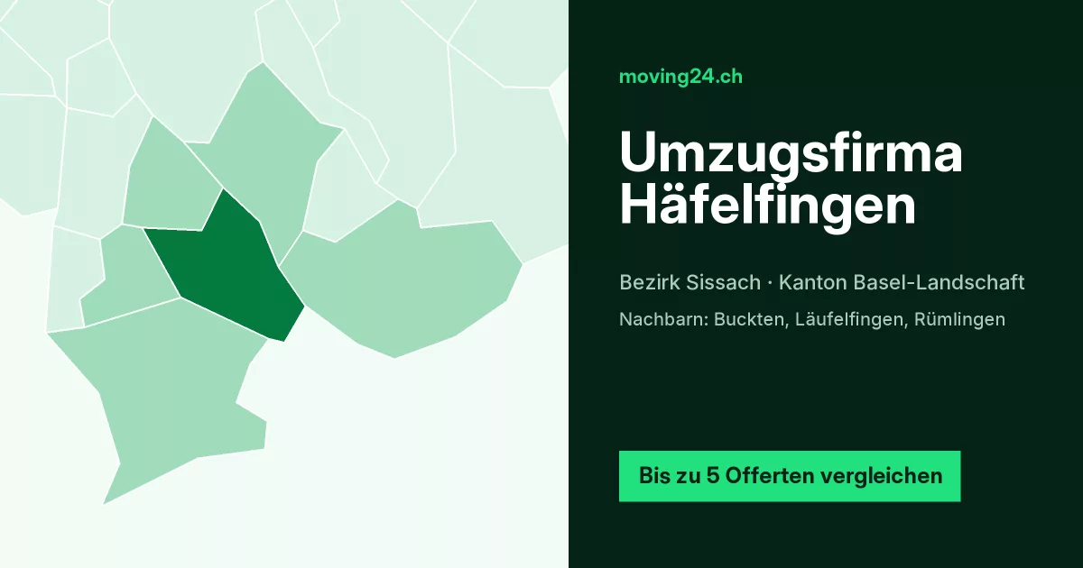 Umzugsfirma H&auml;felfingen
