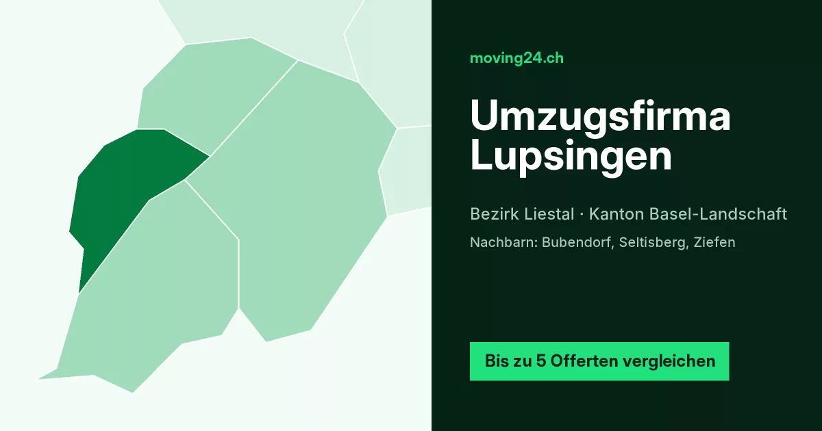 Umzugsfirma Lupsingen Umzugsfirma Lupsingen