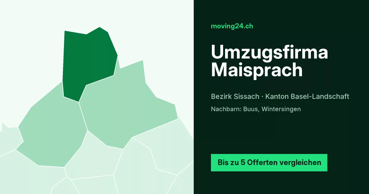 Umzugsfirma Maisprach