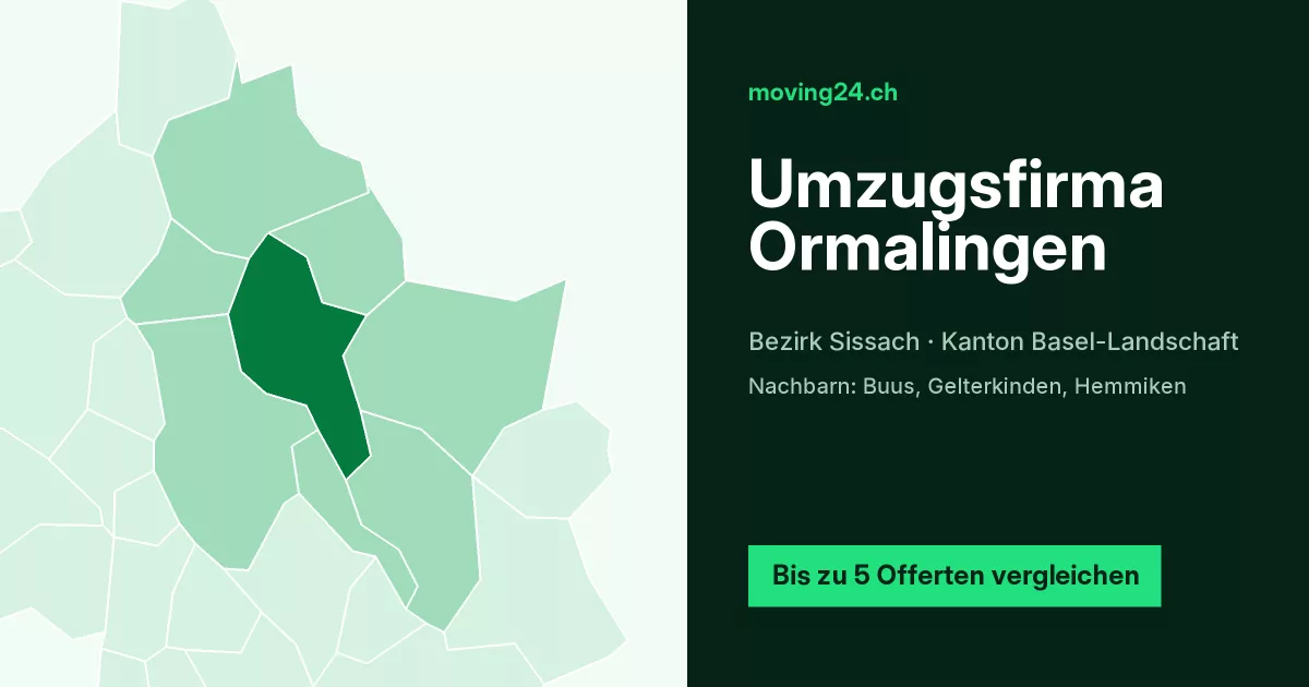 Umzugsfirma Ormalingen