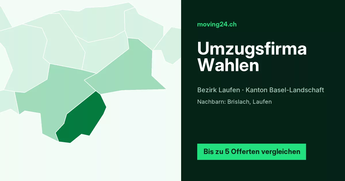 Umzugsfirma Wahlen Umzugsfirma Wahlen
