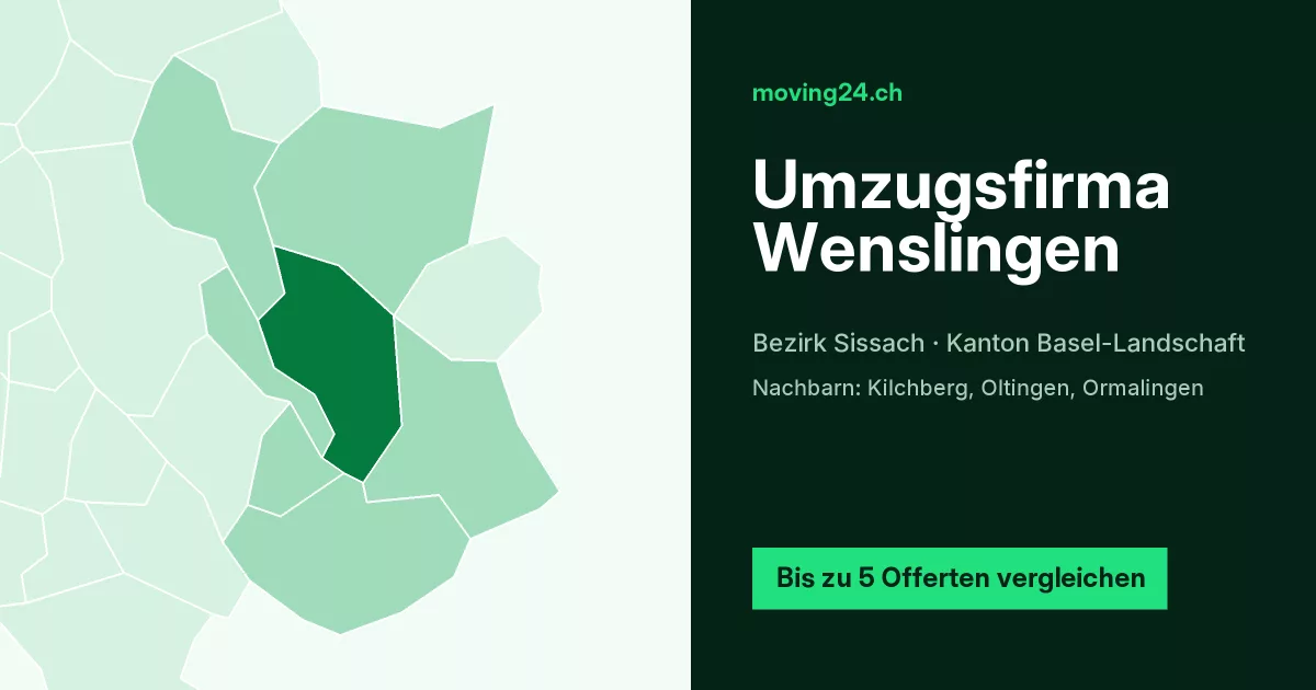 Umzugsfirma Wenslingen