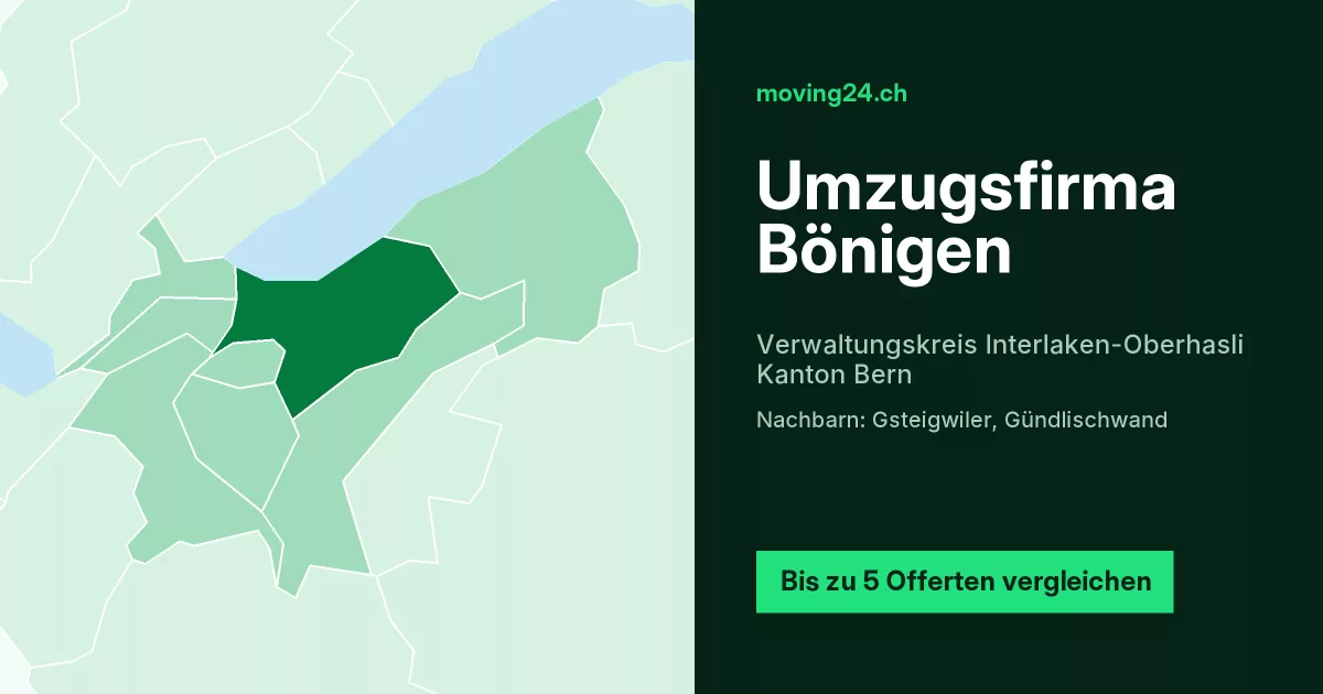 Umzugsfirma B&ouml;nigen