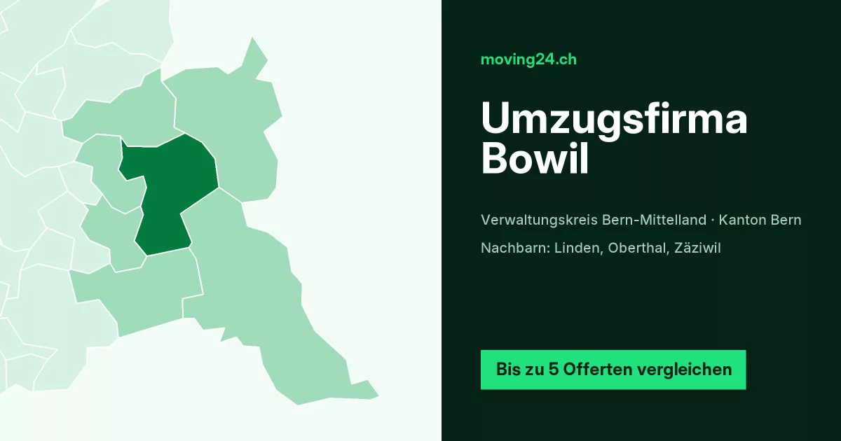 Umzugsfirma Bowil