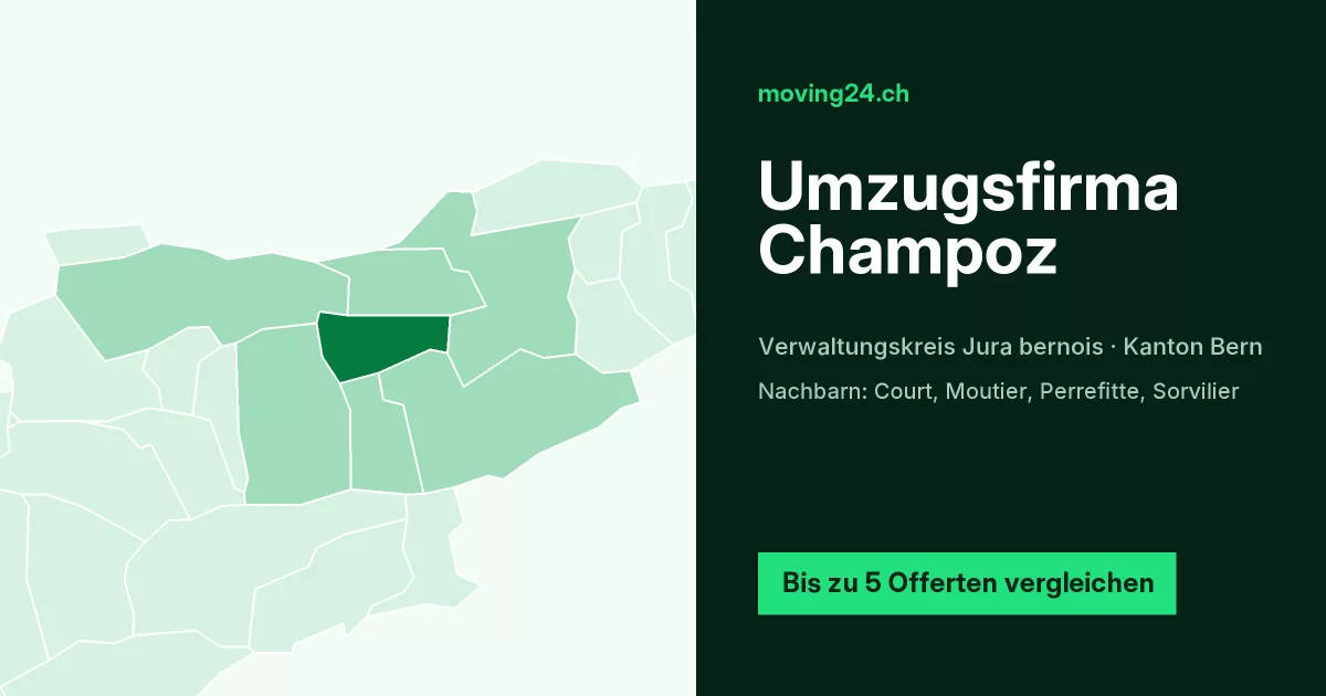 Umzugsfirma Champoz