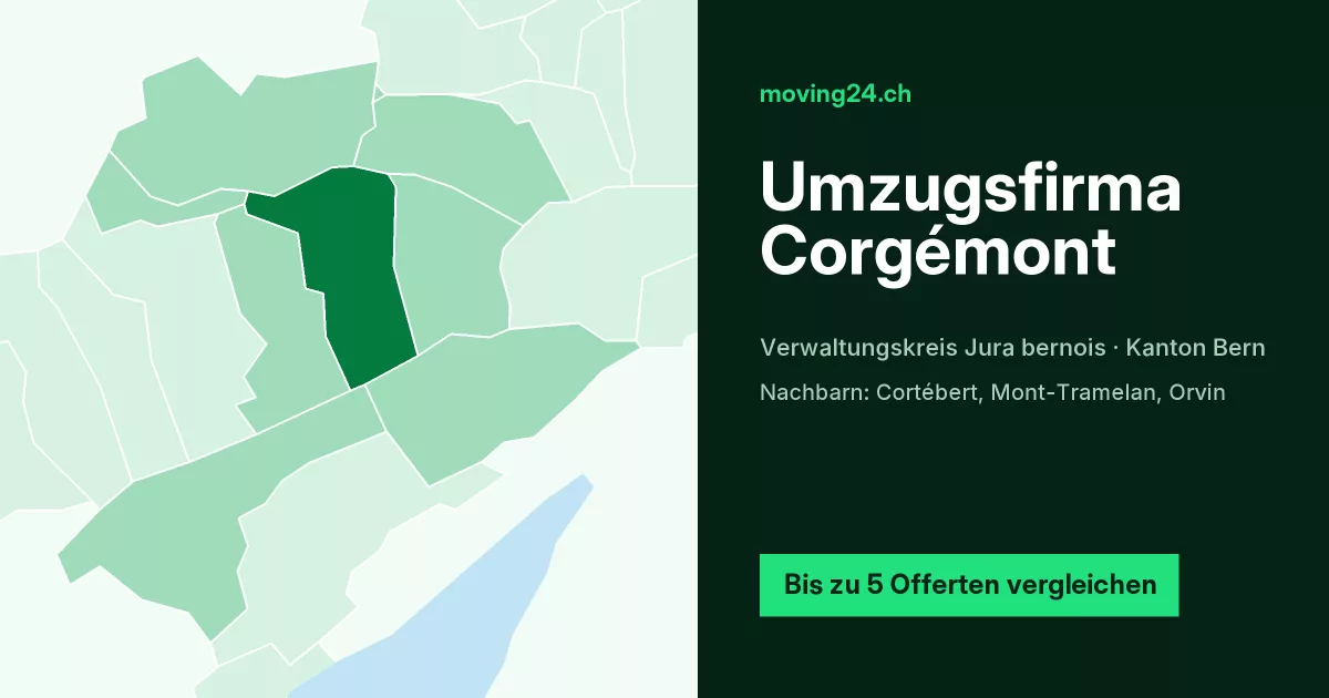 Umzugsfirma Corg&eacute;mont