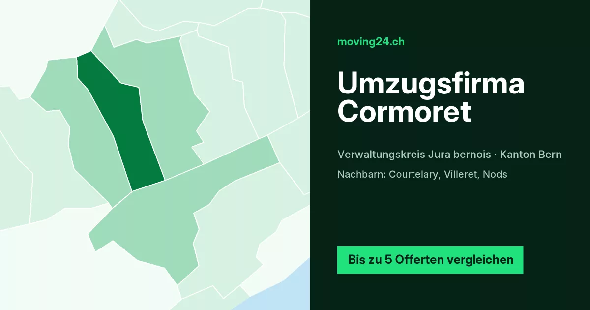Umzugsfirma Cormoret