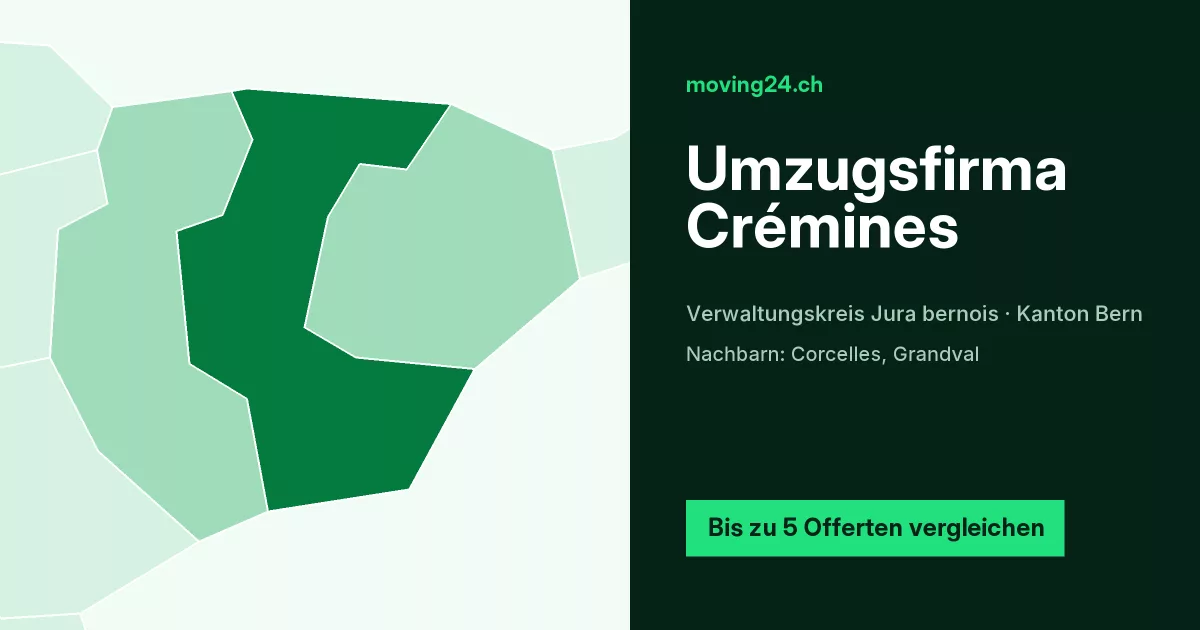 Umzugsfirma Cr&eacute;mines