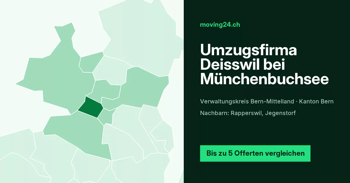 Umzugsfirma Deisswil bei M&uuml;nchenbuchsee