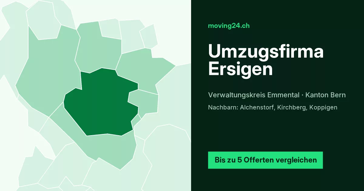 Umzugsfirma Ersigen