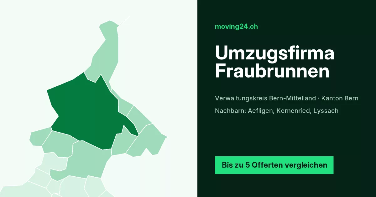 Umzugsfirma Fraubrunnen