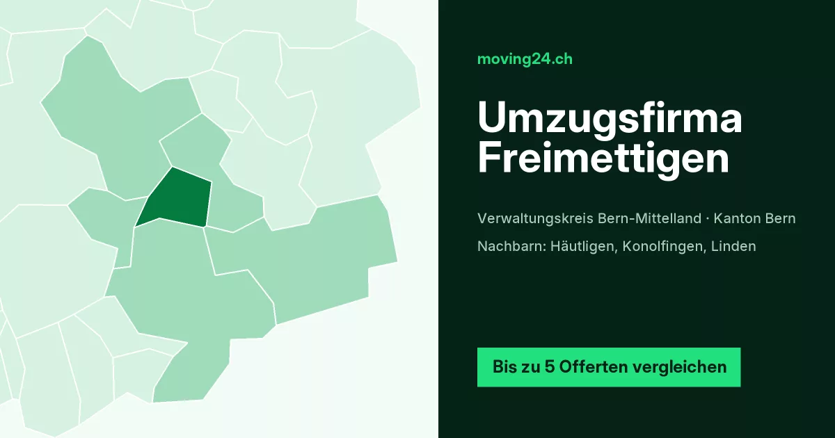 Umzugsfirma Freimettigen