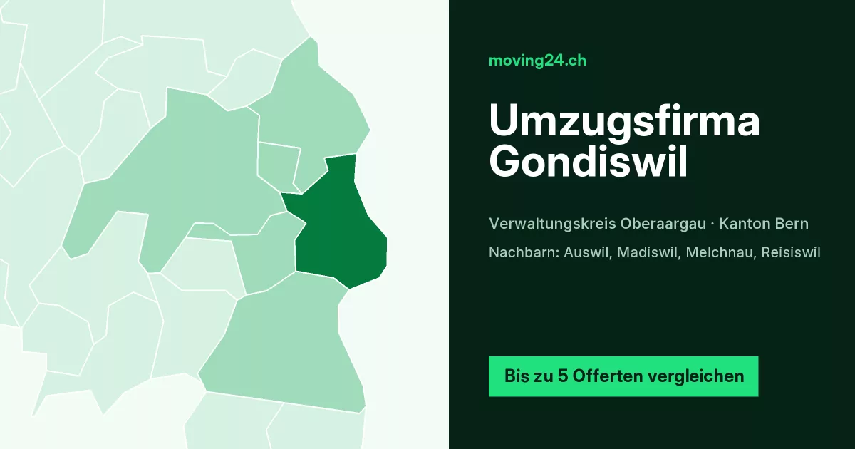 Umzugsfirma Gondiswil