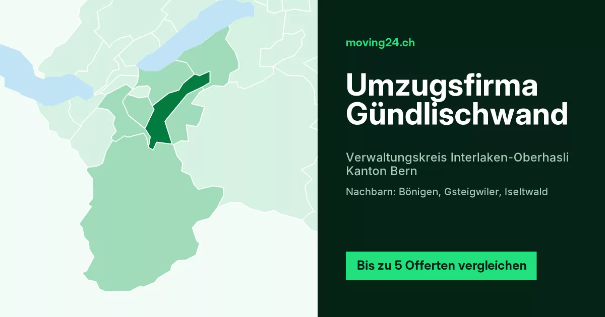 Umzugsfirma G&uuml;ndlischwand