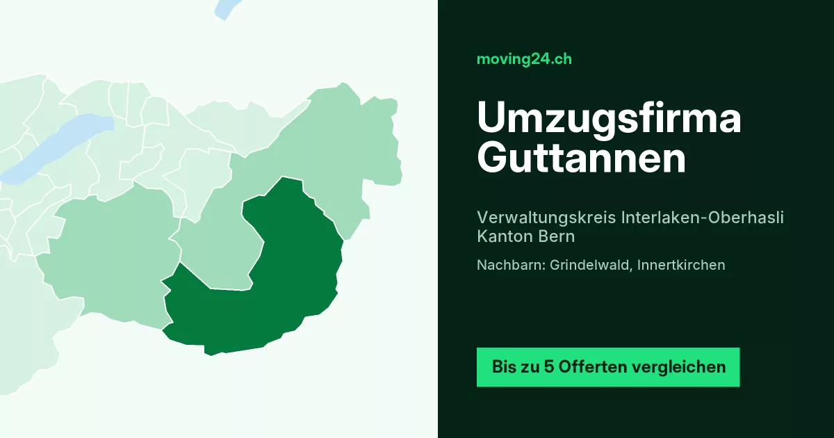 Umzugsfirma Guttannen