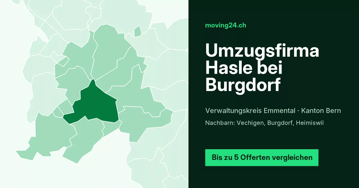 Umzugsfirma Hasle bei Burgdorf