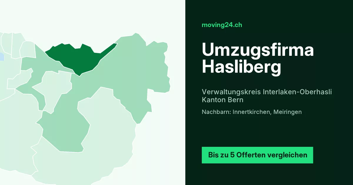 Umzugsfirma Hasliberg