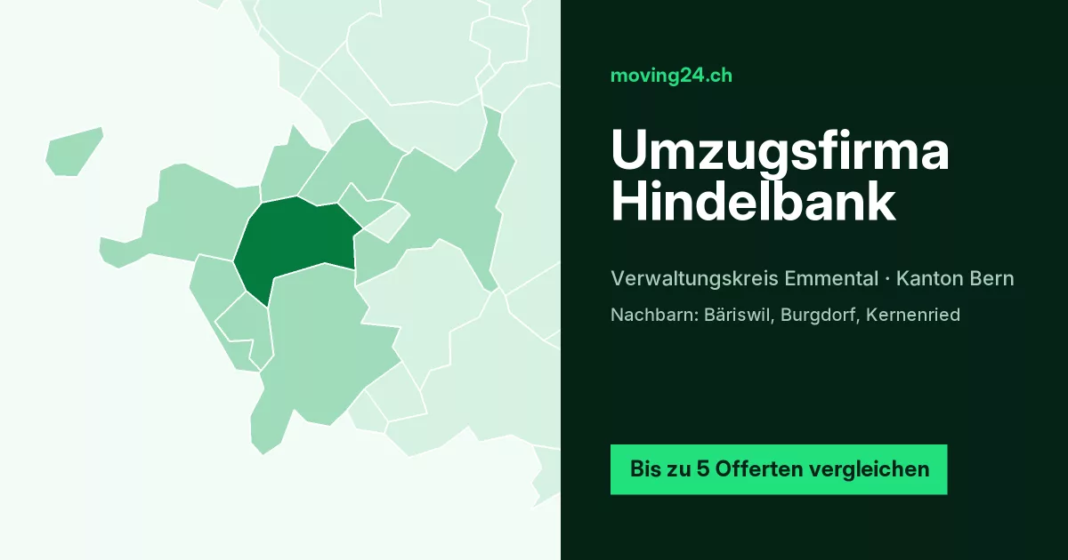 Umzugsfirma Hindelbank