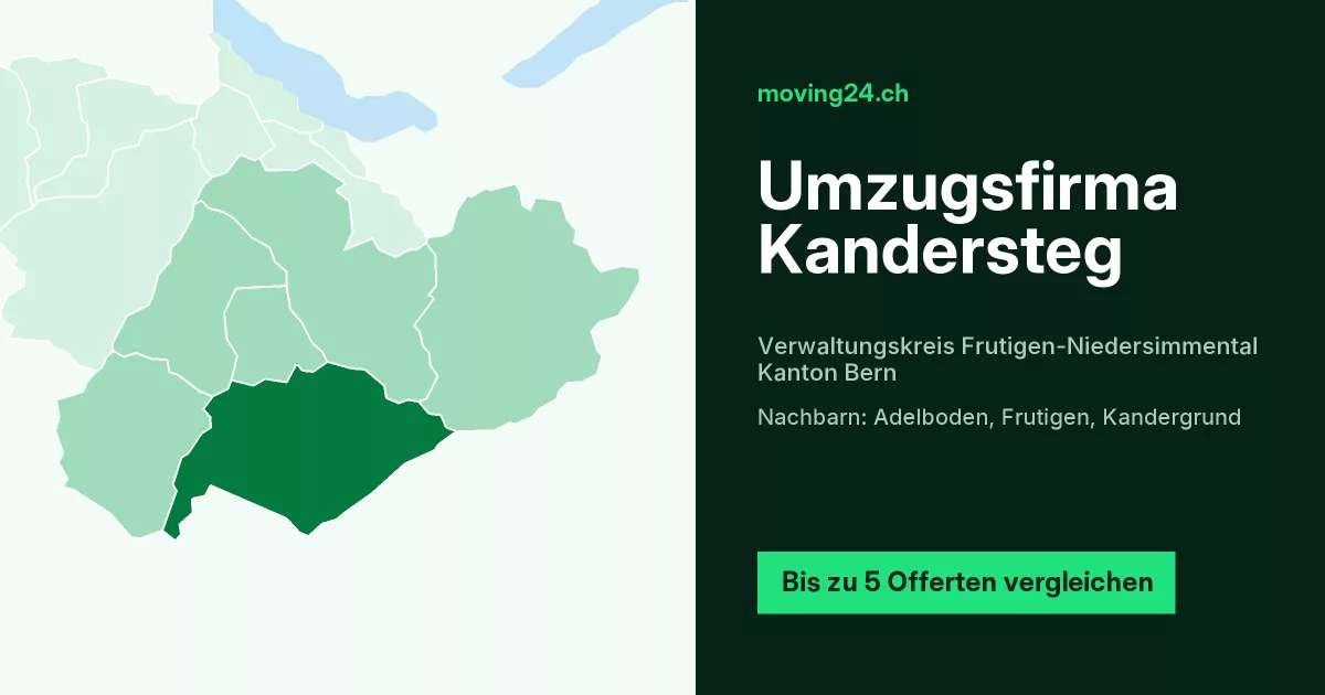 Umzugsfirma Kandersteg