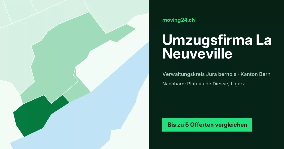 Umzugsfirma La Neuveville